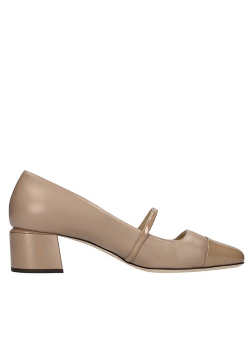 Décolleté in pelle JIMMY CHOO | ELISA 45 PTZ 242BISCOTTO